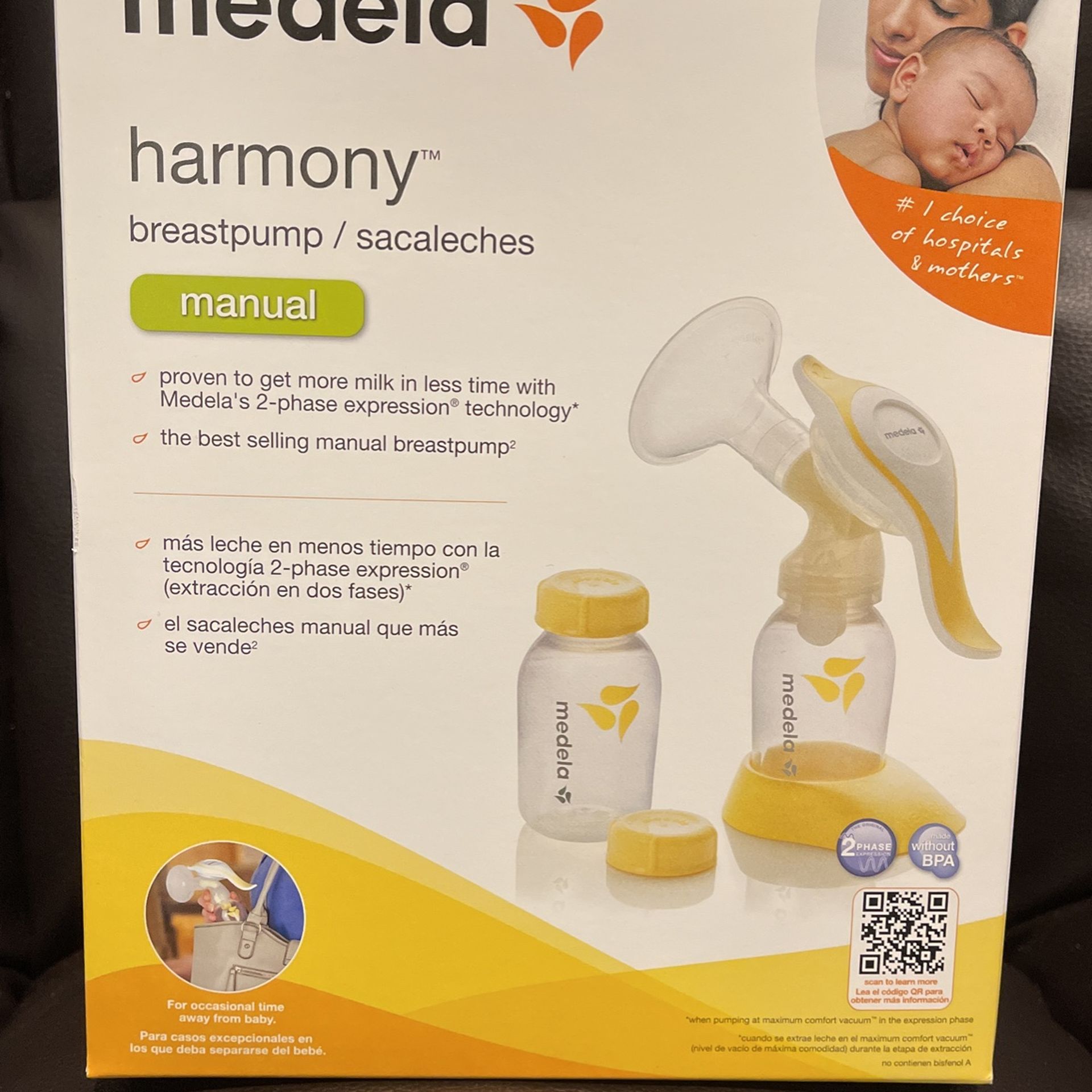 Breast pump Manual (New, Never Open)