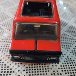 Vintage TONKA AJ Foyt Racing Team Van 1970s PRESSED STEEL Made in USA