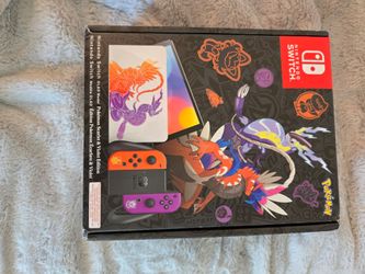 Nintendo Switch 1 OLED, Scarlet/Violet Special Edition