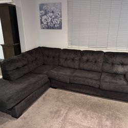 Sectional Couch and 2 Reclining Rocking Chairs