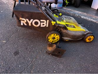 Ryobi battery powered lawnmower 75.00 obo