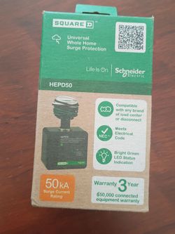 New Square Universal Whole Home Surge Protection