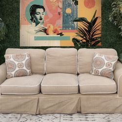 Paula Deen Beige Starter Couch