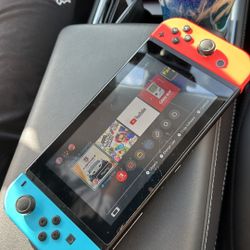 NINTENDO SWITCH WITHOUT DOCK CHARGER