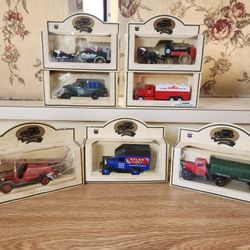 Vintage Commemorative Die Cast Cars Lot Of 7
