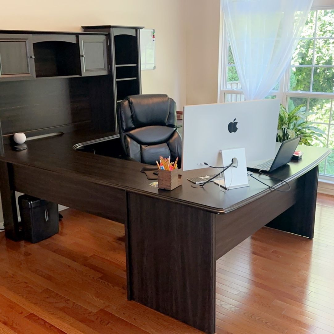 Realspace broadstreet u shaped desk deals