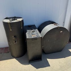 Vintage drum cases