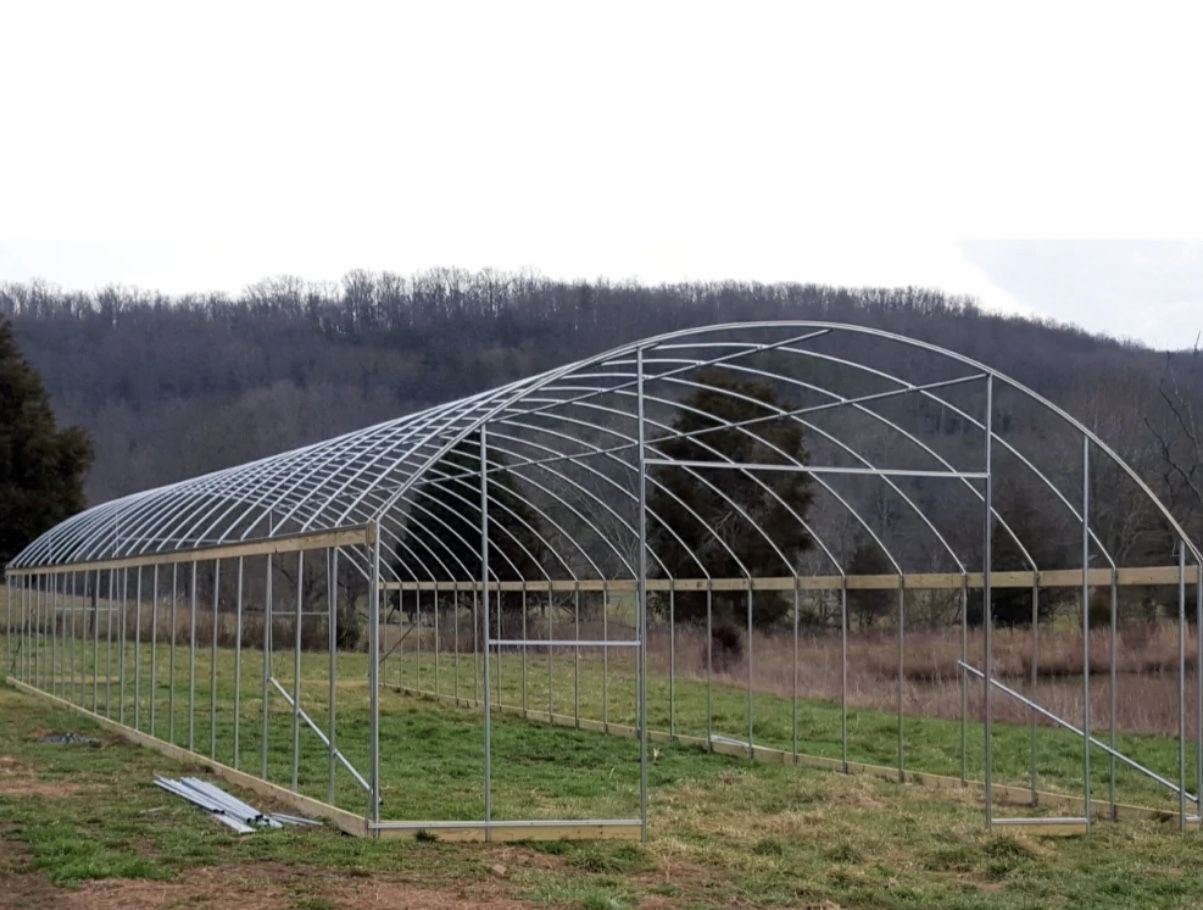 Greenhouse Structure/ Frame 24x100’ Hoop House