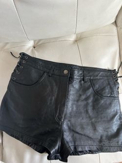 Leather Shorts