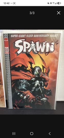 SPAWN #200  Signed by Greg Capullo