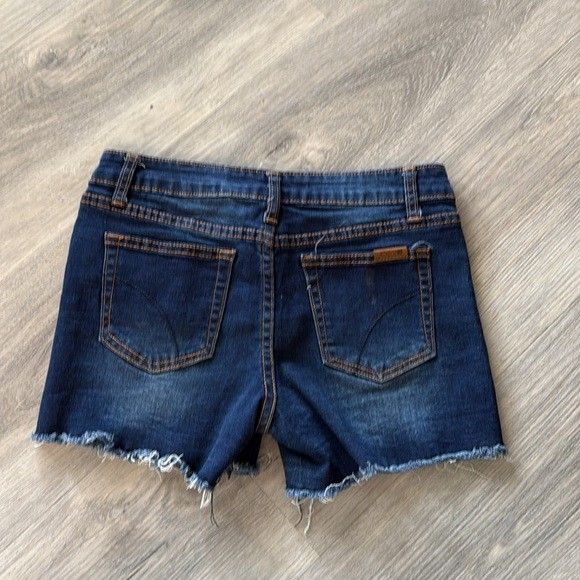 Joes jeans blue denim shorts size 12 girls