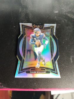 Silver Die Cut Caleb Williams