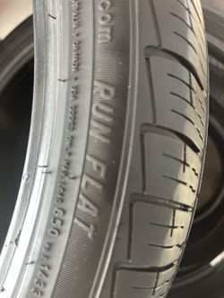 4 Tires 225/40/19  Run Flat 