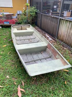 12ft aluminum John boat