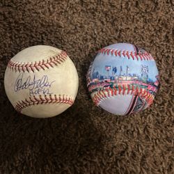 Citizens Bank, Bob Feller Autographed Baseball