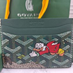 Goyard Coin Purse- Scrooge McDuck Edition