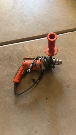 Corder power drill with side handle