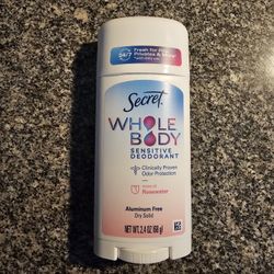 Deodorant-Secret-Whole Body (Rosewater)