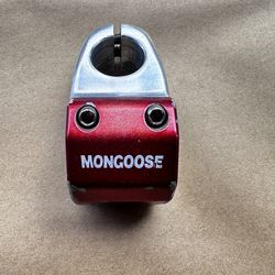 Mongoose Hoop D BMX Stem Neck Gooseneck Mid School Bicycle Bike Alloy Freestyle