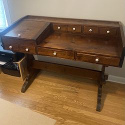 Antique Wood Desk