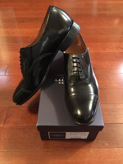 Charles Tyrwhitt black leather oxfords men’s dress shoes. Size 13 1/2.