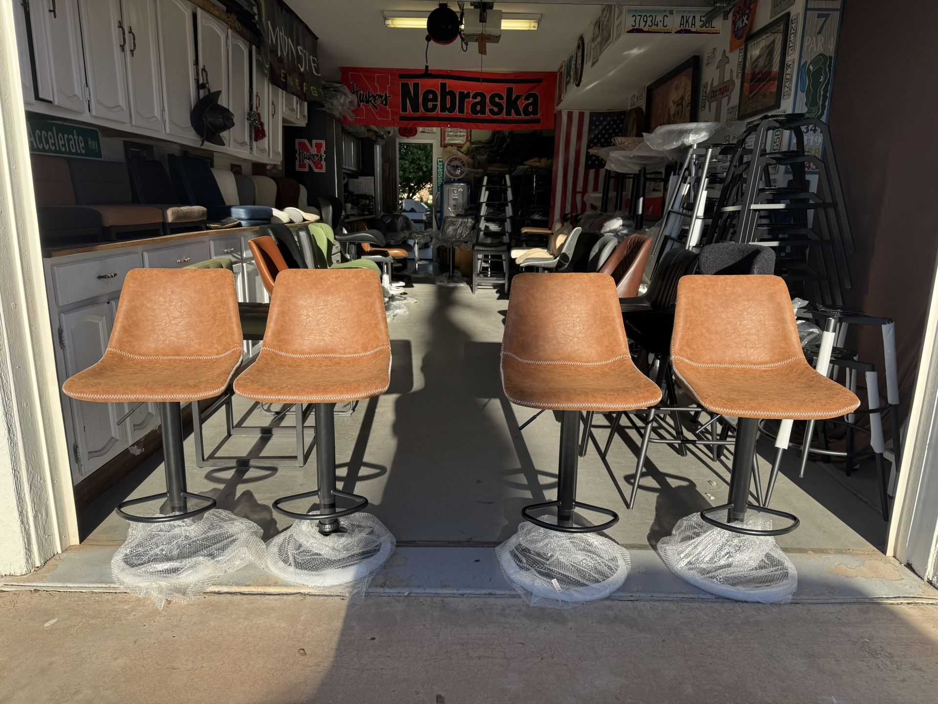 Brand New Adjustable Height Bar Stools Each Sold Individually For $85