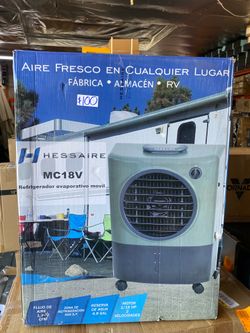 Hessaire 1,300 CFM 2-Speed Portable Evaporative Cooler