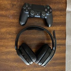 Ps4 Remote & Astro A10 Headset
