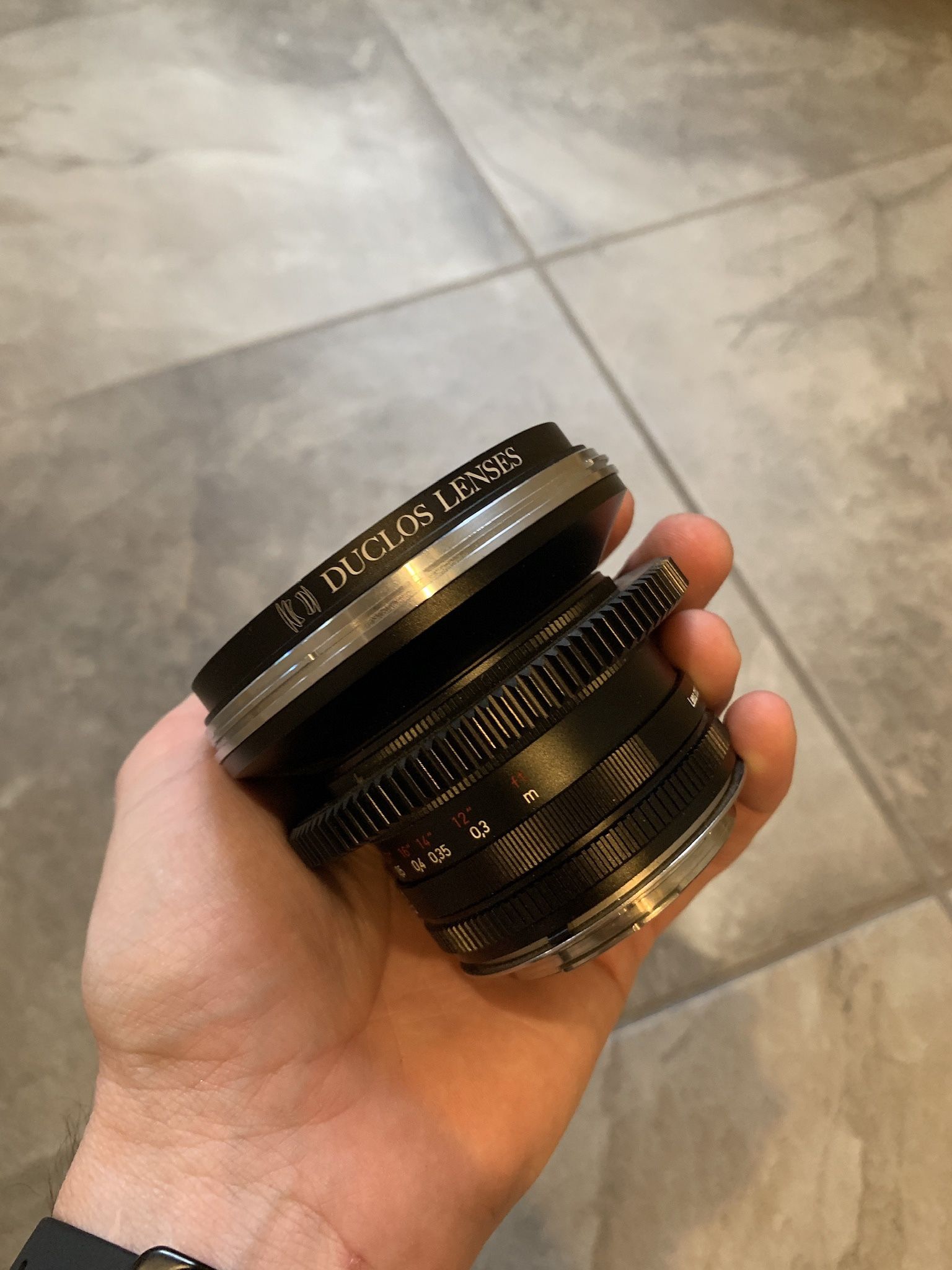 Zeiss ZF.2 Cinemod Canon 18mm f3.5 Distagon