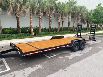 NEW 14K GVWR EQUIPMENT TRAILER 7x24
