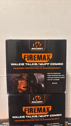 Walker's Firemax Walkie Talkie Muff Combo