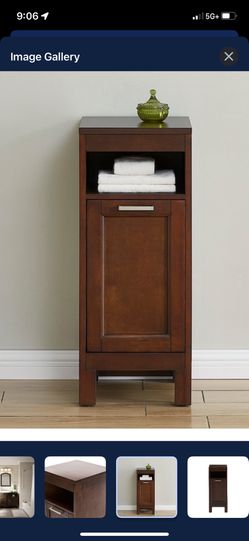 Chocolate Finish Store Cabinet (new In Box)