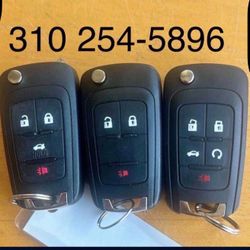 Chevrolet Camaro Equinox Cruze Buick Lacrosse Keys Llaves Con Programacion