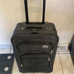 Big Carry On Luggage Black