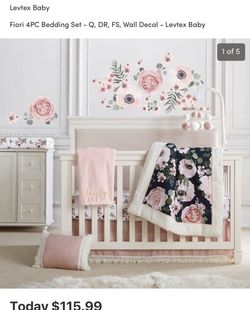 Levtex Baby Fiori 3PC Bedding Set