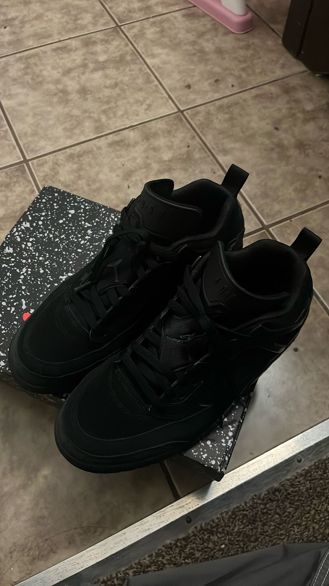 Jordan Spizike Low Men’s Black Cat