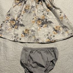 Janie and Jack baby girl dress size 3-6 months