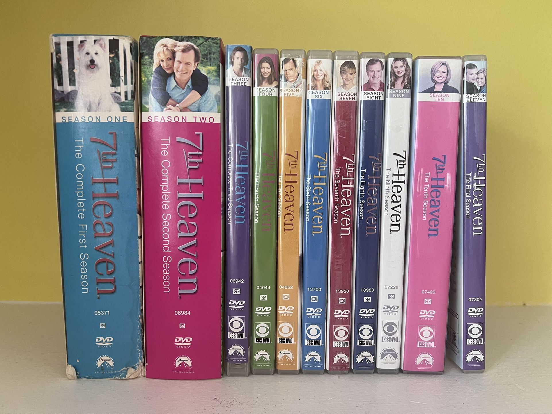 7th Heaven Seasons 1-10 Used