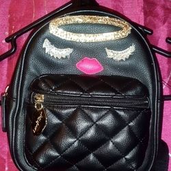 Betsey Johnson Mini Backpack With Wallet