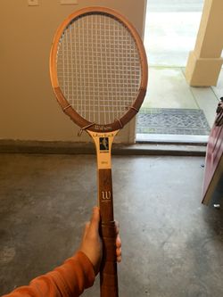 Wilson Chris evert Vintage autographed tennis rackets also new rackets