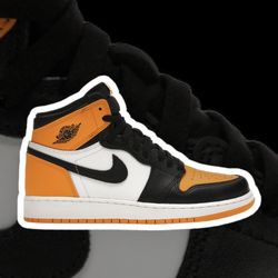 Jordan 1 High OG “Taxi” (Black/sail). GS sizes now available!! (3.5/4/4.5/5/5.5/6/6.5/7). 🟠