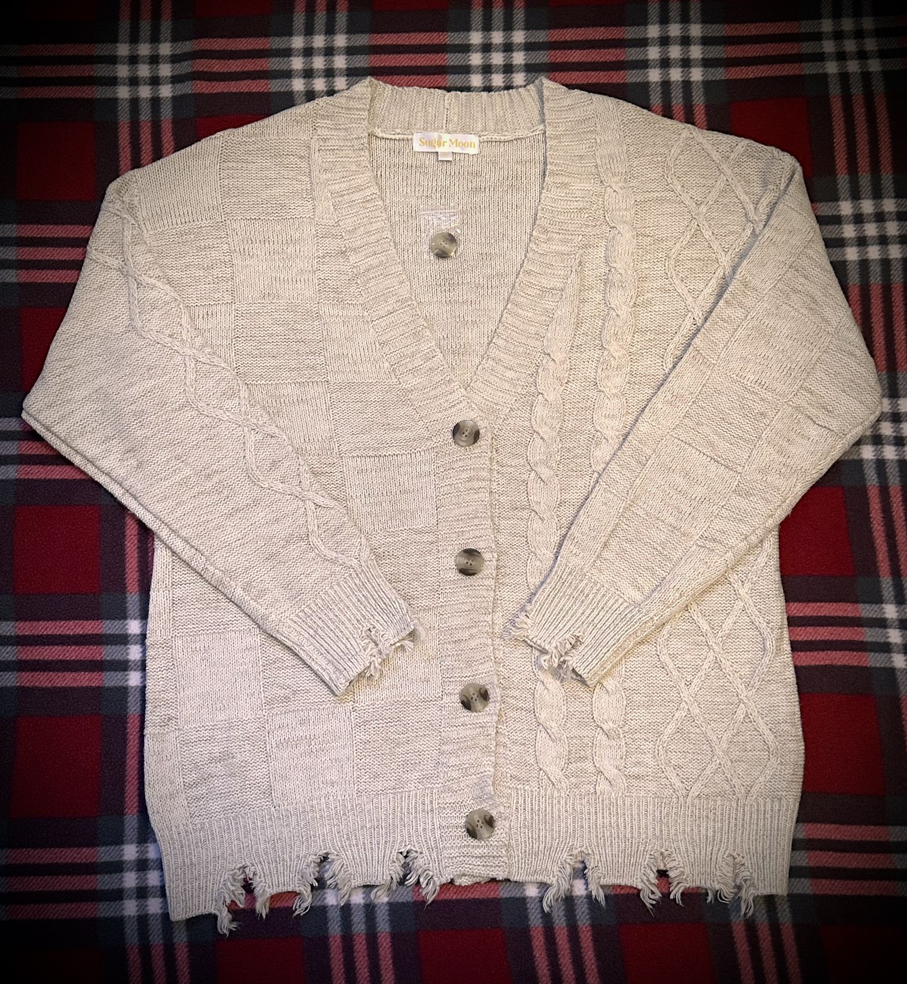 (#134) Sugar Moon Women’s Cardigan Sweater