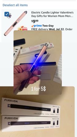 Electric Arc Candle Lighter with Safety Switch - USB Rechargeable, Windproof & Flameless for Romantic Evenings, Valentine's Day Gift & Stocking Stuffe