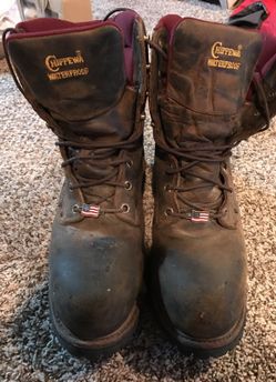 Chippewa Waterproof Steel Toe 8.5