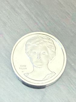 Silver 1977 Edith Wilson