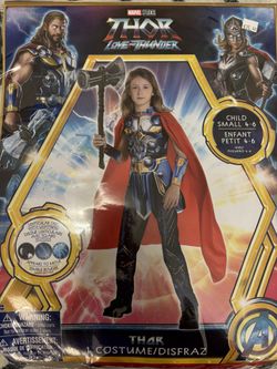 NEW THOR Costume Size Small 4-6