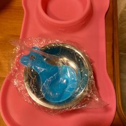 Puppy Bowl & Tray + Scooper