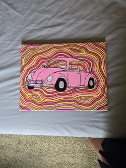 Trippy Volkswagen painting