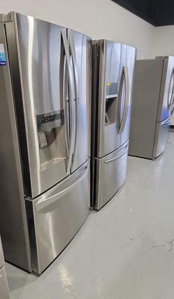 Kenmore 3-Door Stainless Steel Refrigerator
