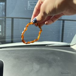 Genuine Amber Bracelet – Honey / Cognac Tones